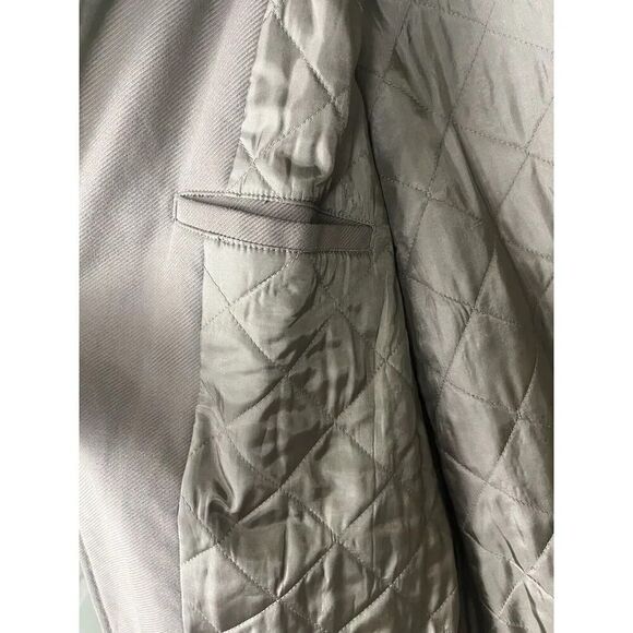 J Crew Khaki Cotton Thinsulate Lined Hidden Button Men’s Size L - Picture 9 of 11